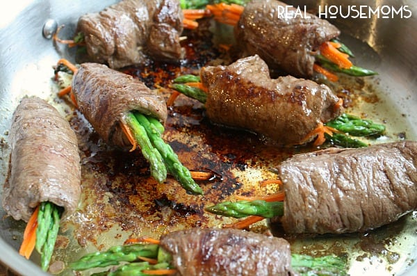 Balsamic Steak Roll Ups ⋆ Real Housemoms