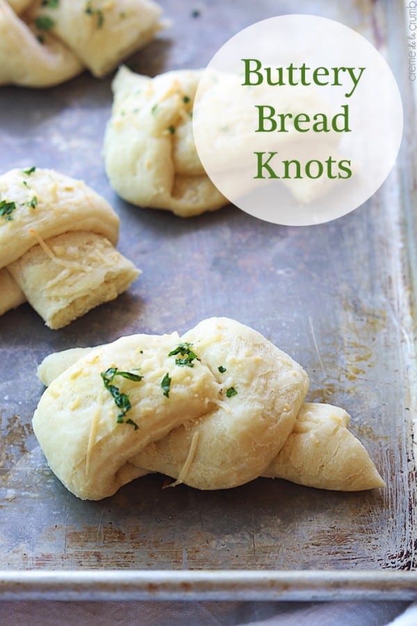 Buttery Bread Knots - Lil' Luna