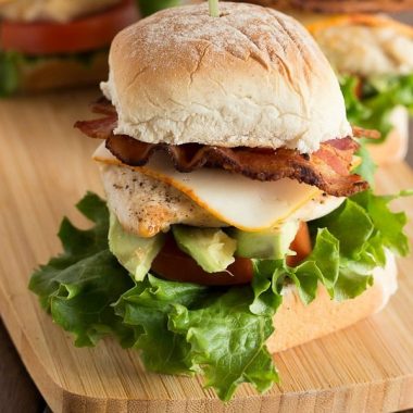 CHICKEN CLUB SLIDERS are the perfect appetizer for game day or a fun dinner to change things up!