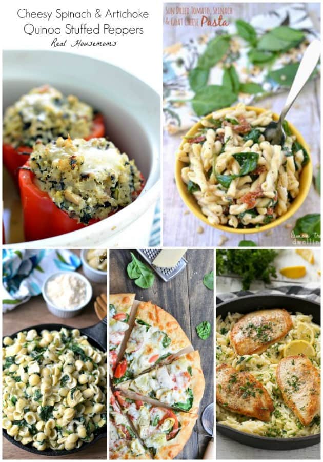 25 Spinach Recipes ⋆ Real Housemoms