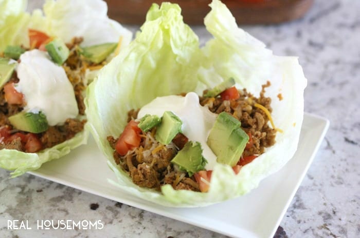 TACO LETTUCE WRAPS are a healthier way to eat your favorite food!