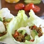 TACO LETTUCE WRAPS are a healthier way to eat your favorite food!