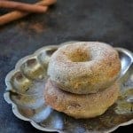 BAKED SNICKERDOODLE DONUTS are loaded with cinnamon sugar goodness for a sweet and tasty reason to break your New Year's resolution!