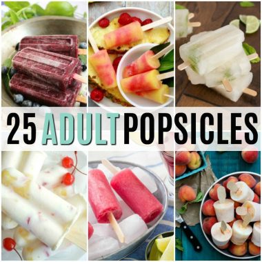 25 Adult Alcoholic Popsicles