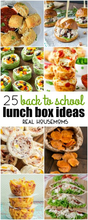 25 Back to School Lunch Ideas ⋆ Real Housemoms