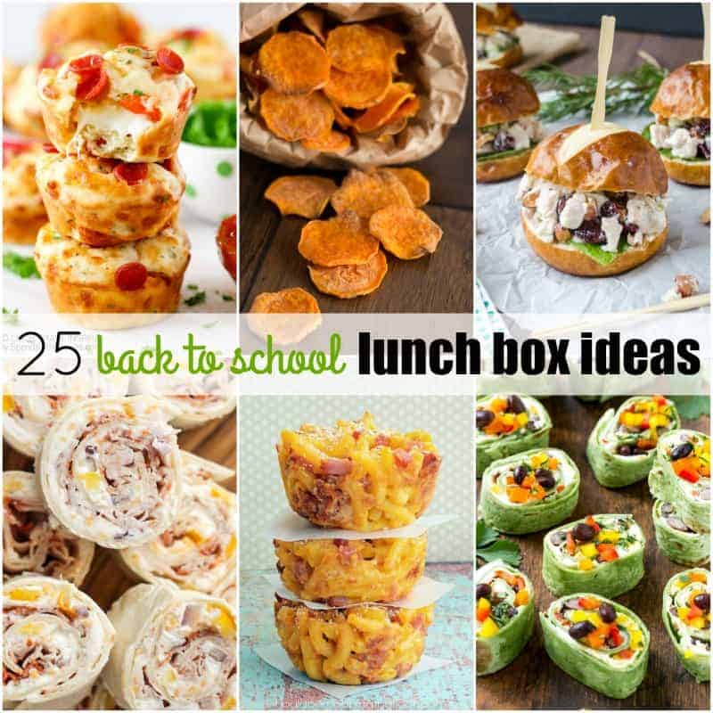 Easy Back to School Lunch Ideas