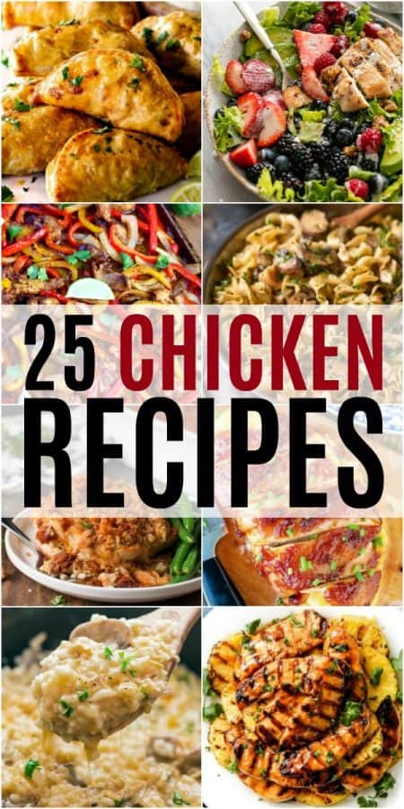 25 Chicken Recipes ⋆ Real Housemoms