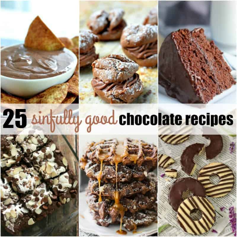 25 Sinfully Good Chocolate Recipes ⋆ Real Housemoms