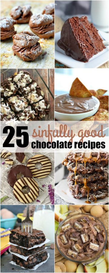 25 Sinfully Good Chocolate Recipes ⋆ Real Housemoms