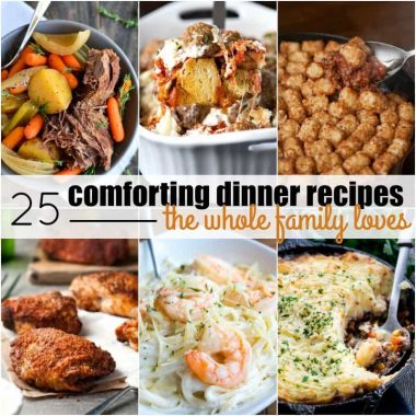These 25 Comforting Dinner Recipes the Whole Family Loves are the perfect way to bring everyone together for a fantastic meal!