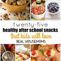 These 25 HEALTHY AFTER SCHOOL SNACKS THAT KIDS WILL LOVE are some of my favorite options to give my kids when school's out!