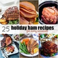 Gather your family around the table and get ready to dig into these 25 Holiday Ham Recipes for Every Occasion! From Easter to Christmas and everything in between, these hams are sure to please!