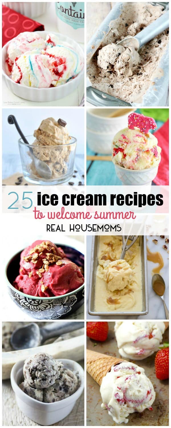 25 Ice Cream Recipes to Welcome Summer ⋆ Real Housemoms