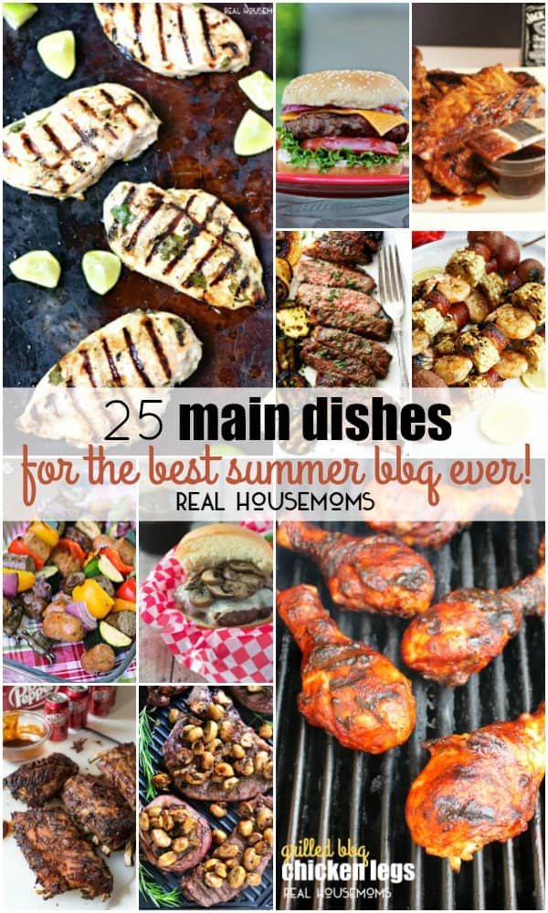 Backyard cookouts are one of my favorite summer activities. I love having friends and family over and spending time with them. Your next dinner is sure to be a hit with these 25 Main Dishes for the Best Summer BBQ Ever!