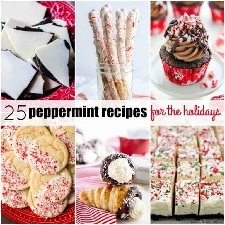 When the weather gets cold, I love to fill my house with mint flavored treats! These 25 Peppermint Recipes Perfect for the Holidays are a refreshing burst of flavor that'll leave you wanting more!