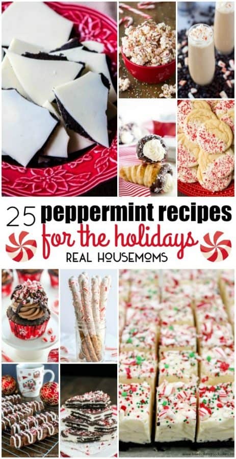 25 Peppermint Recipes Perfect for the Holidays ⋆ Real Housemoms