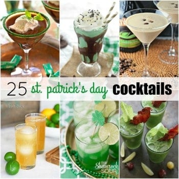 What's a St. Patrick's Day party without a festive drink?! We're here to help you celebrate with these 25 ST. PATRICK'S DAY COCKTAILS that'll make anyone feel more Irish!