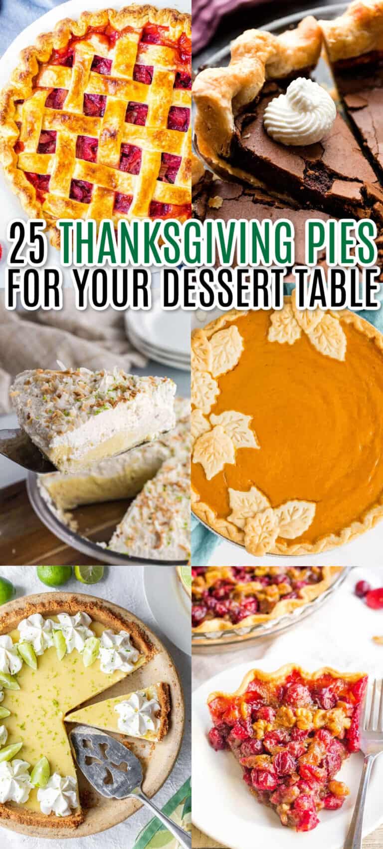 25 Thanksgiving Pies for Your Dessert Table ⋆ Real Housemoms