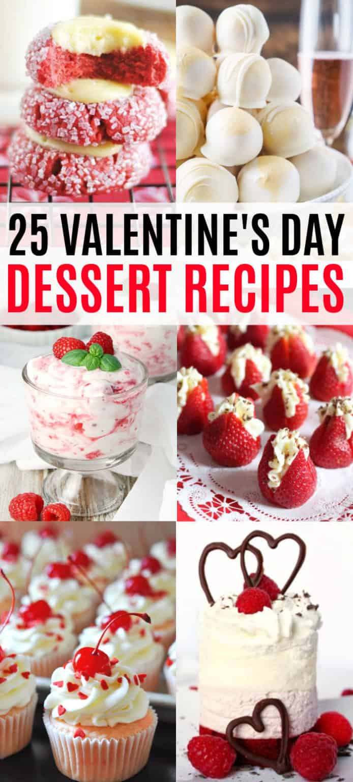 25 Valentine's Day Dessert Recipes ⋆ Real Housemoms