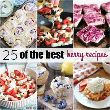 I can never get enough berries during summer! These are  25 of the Best Berry Recipes to satisfy your cravings and help you make the most out of all that gorgeous produce!