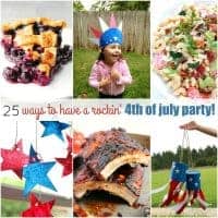 I love having company over for the fourthy, and with these 25 WAYS TO HAVE A ROCKIN' 4TH OF JULY PARTY we're sure to have a great time!