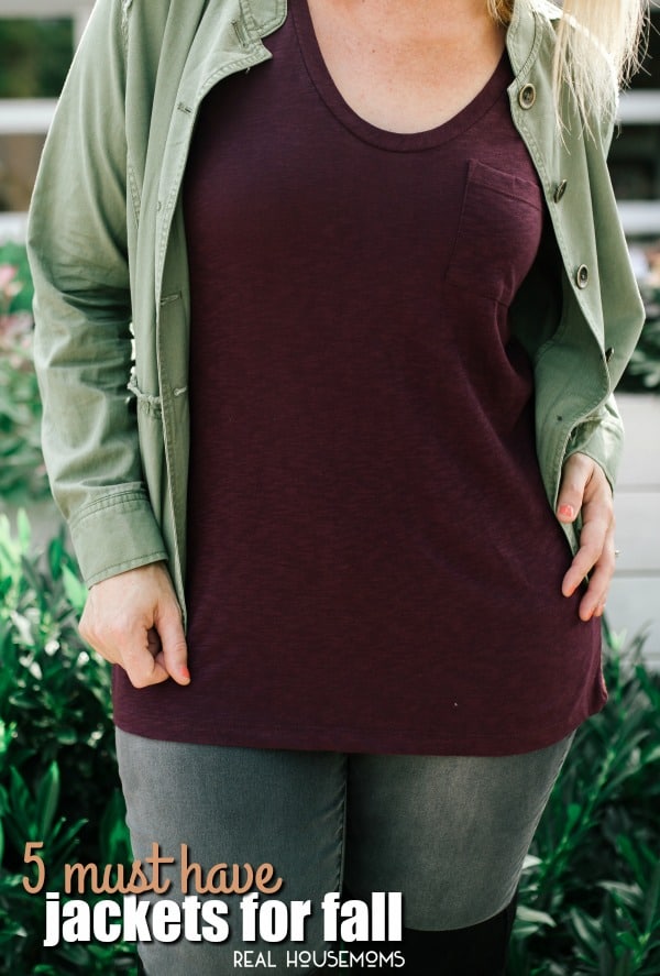 Fall is officially HERE, and we're talking about layering for cooler days. We're sharing 5 Must Have Fall Jackets......they're perfect for fall outfits!