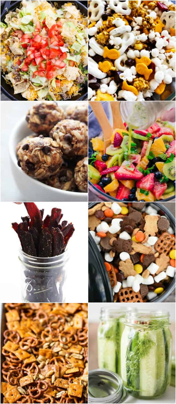 camping snack recipes