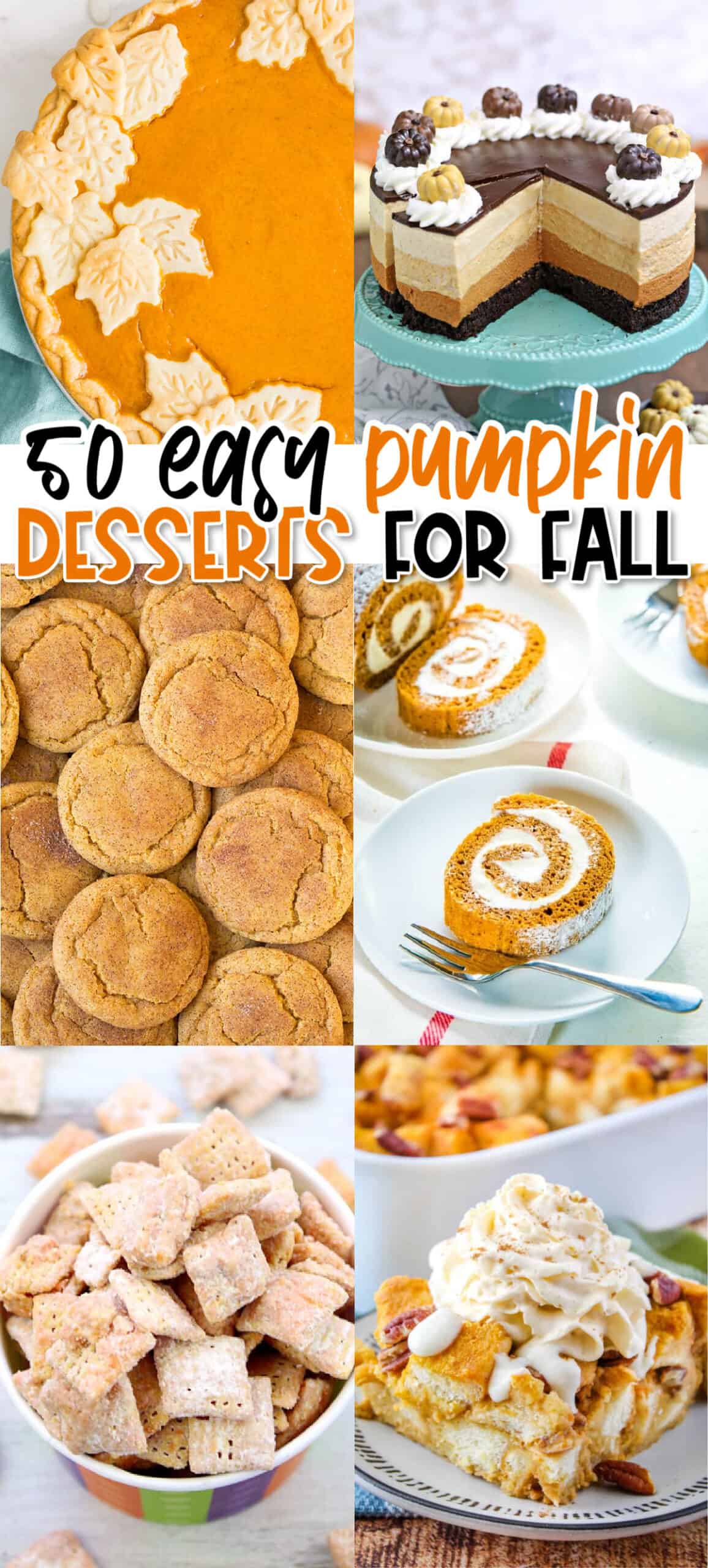 50 Easy Pumpkin Desserts for Fall ⋆ Real Housemoms