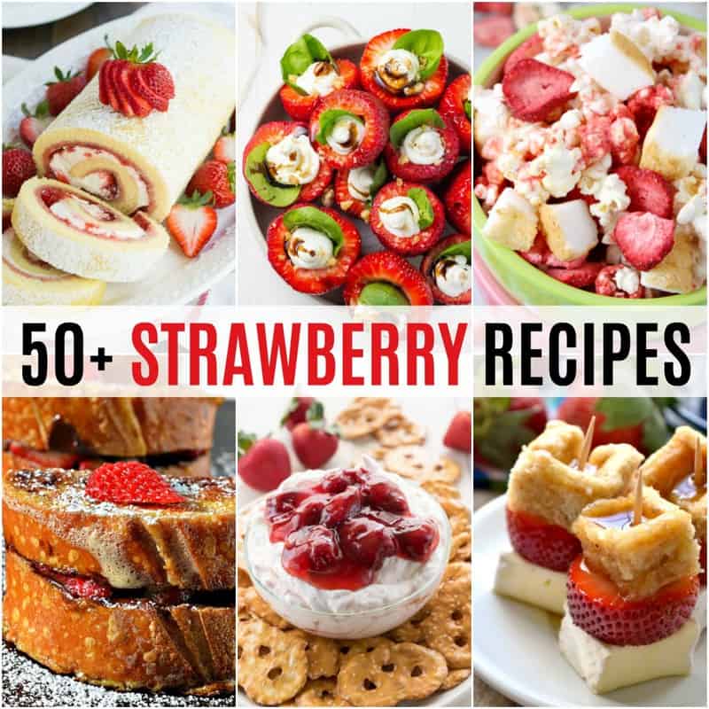 50+ Strawberry Recipes ⋆ Real Housemoms