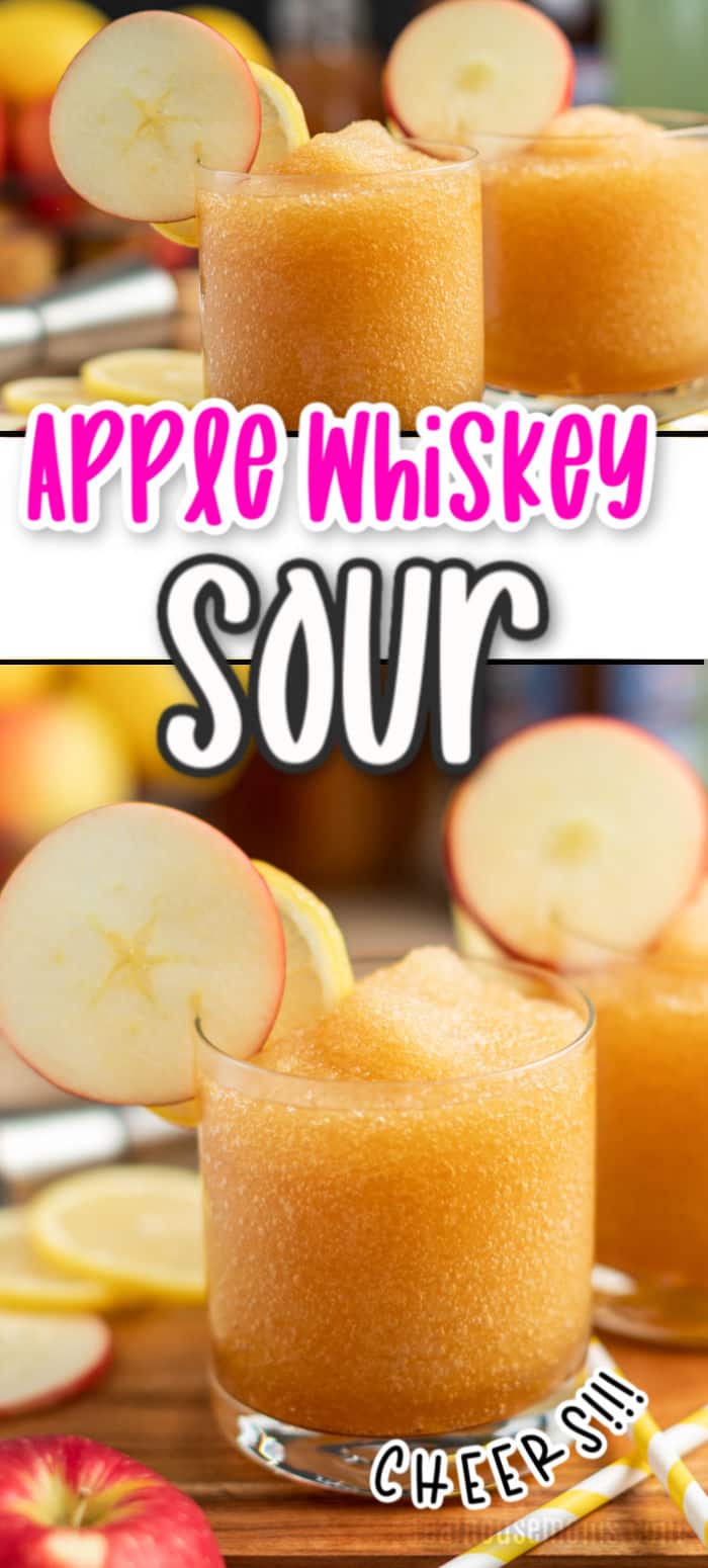 Apple Whiskey Sour ⋆ Real Housemoms