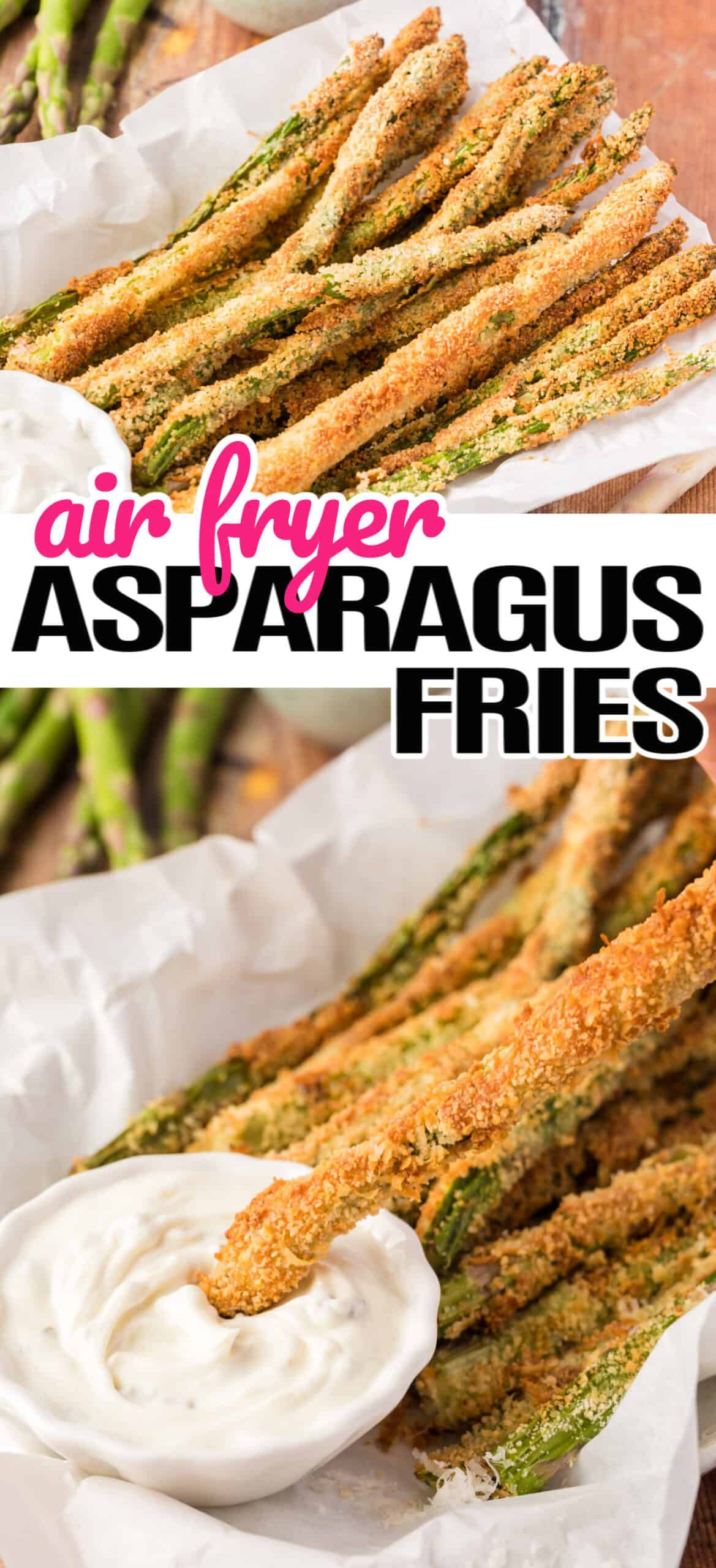 Air Fryer Asparagus Fries ⋆ Real Housemoms