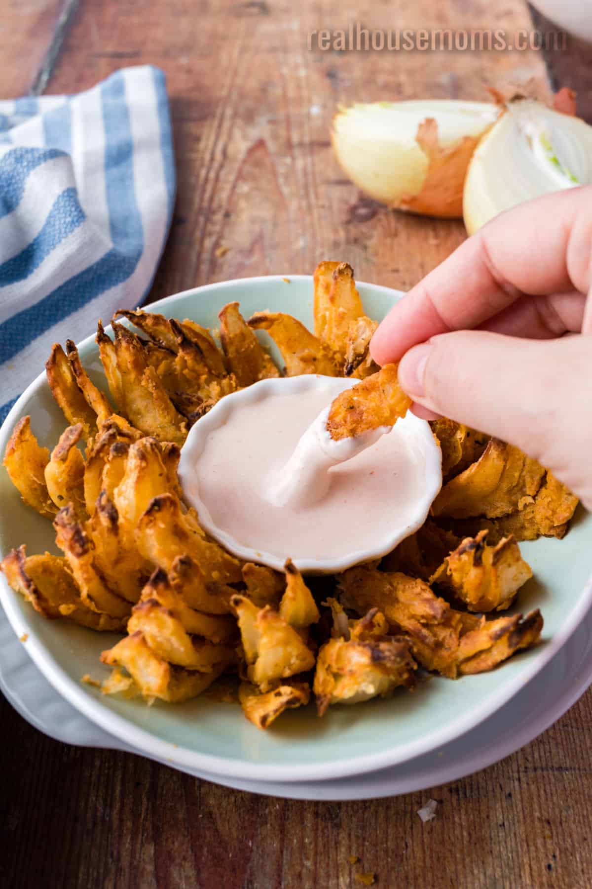 Best Air Fryer Blooming Onion Recipe - S&SM