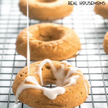 APPLE CIDER DONUTS make an amazingly delicious Fall breakfast because they are soft, moist, apple cider flavored donuts that are baked and not fried!