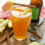 If you can't get enough apple cider, why not make an Apple Cider Shandy? This amazing hard cider cocktail has just 3 ingredients and is a fantastic way to enjoy apple cider in one glorious fall drink!