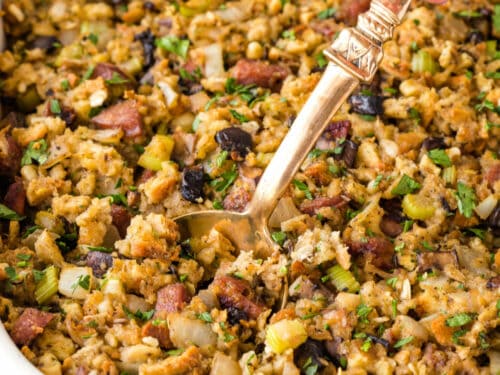 Apple Sausage Stuffing ⋆ Real Housemoms