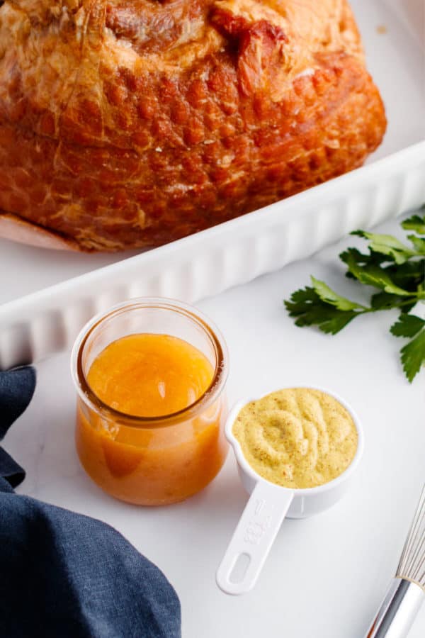 3-Ingredient Apricot Glazed Ham ⋆ Real Housemoms