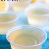 ARNOLD PLAMER JELLO SHOTS are a classic summer drink turned fun party shot!