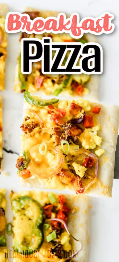 Bacon And Egg Breakfast Pizza ⋆ Real Housemoms