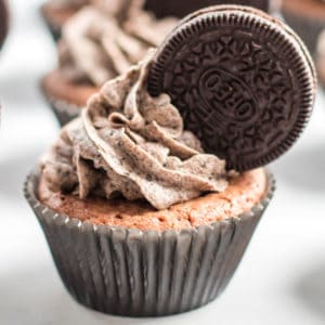 It's a brownie! It's a cookie! It's a cupcake! It's all three!! Brownie Cookie Cupcakes are a trifecta of sweets and the ULTIMATE dessert lover's treat!