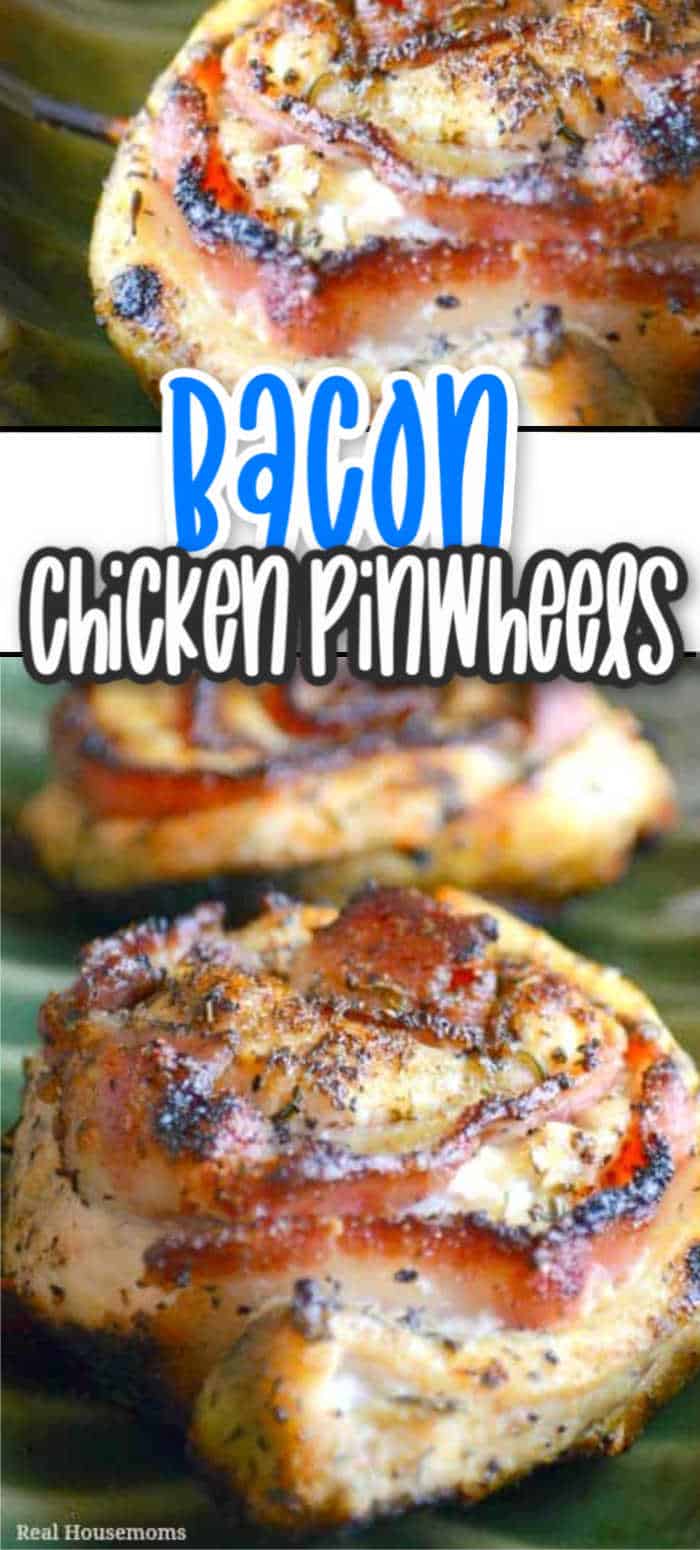 Grilled Chicken Bacon Roll Ups ⋆ Real Housemoms