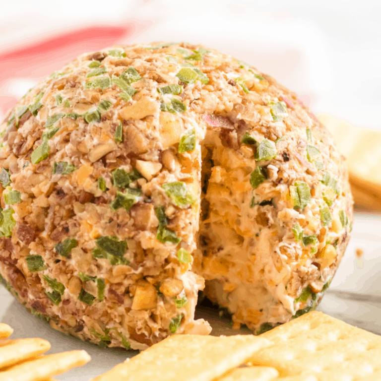 QUICK Bacon Jalapeño Cheese Ball