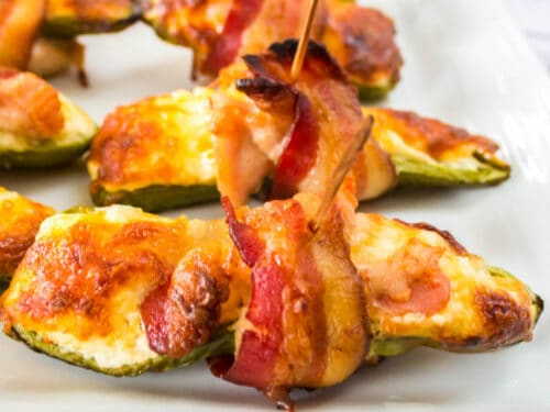 Bacon Wrapped Buffalo Jalapeno Poppers — Cooking with Rocco