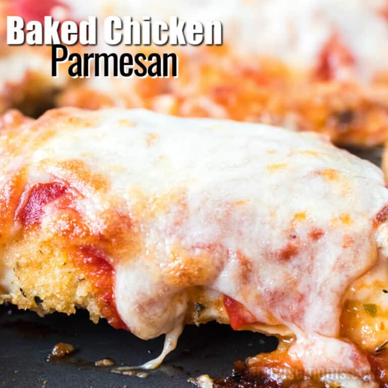 Baked Chicken Parmesan With Video ⋆ Real Housemoms 9896