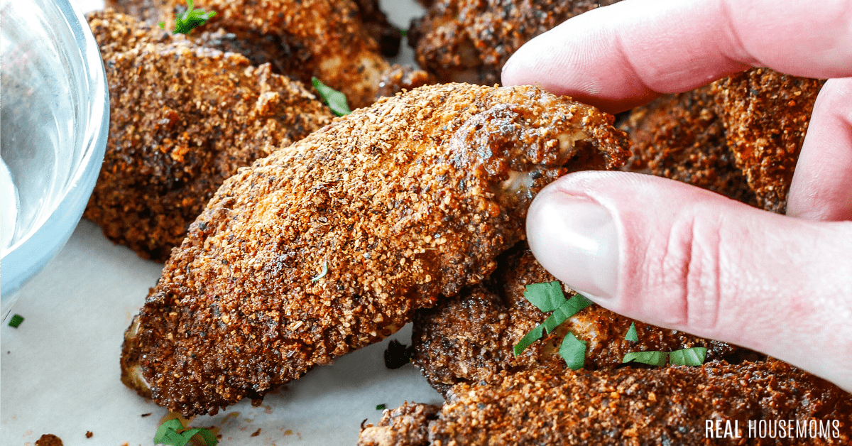 Baked Chili Rub Wings Real Housemoms