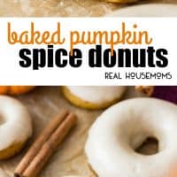 Soft and fluffy Pumpkin Spice Donuts covered in a buttery, seasonally spiced glaze frosting!  These donuts are baked, not fried, for a slightly lighter breakfast treat!