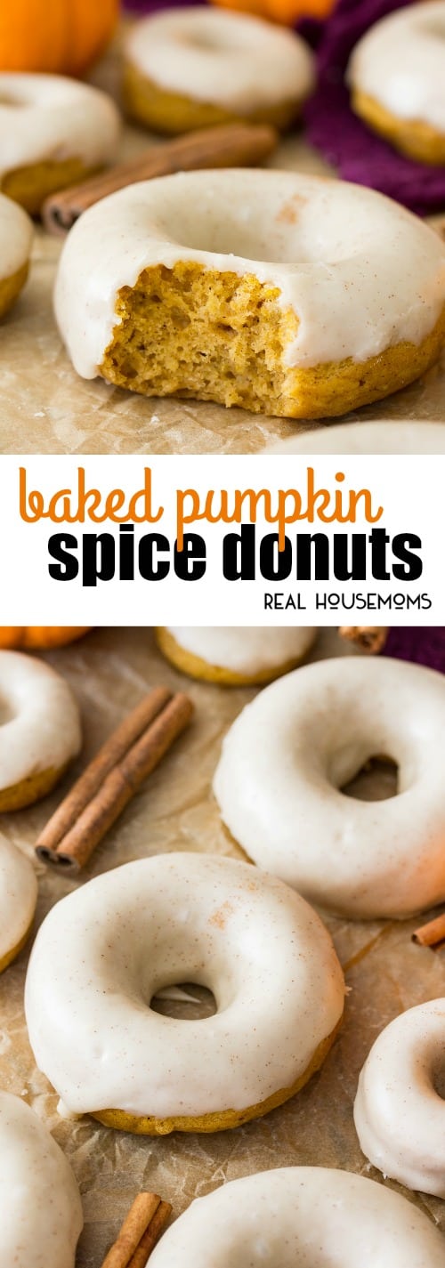 Pumpkin Spice Donuts ⋆ Real Housemoms