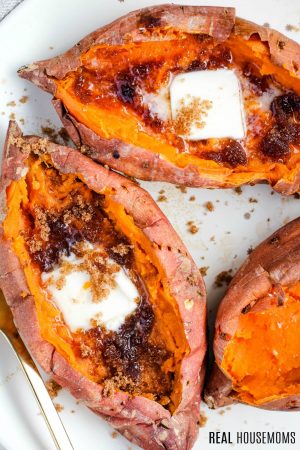 Baked Sweet Potato ⋆ Real Housemoms