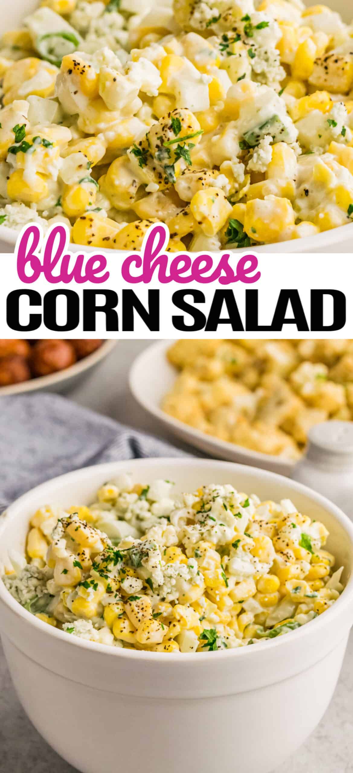 Blue Cheese Corn Salad ⋆ Real Housemoms