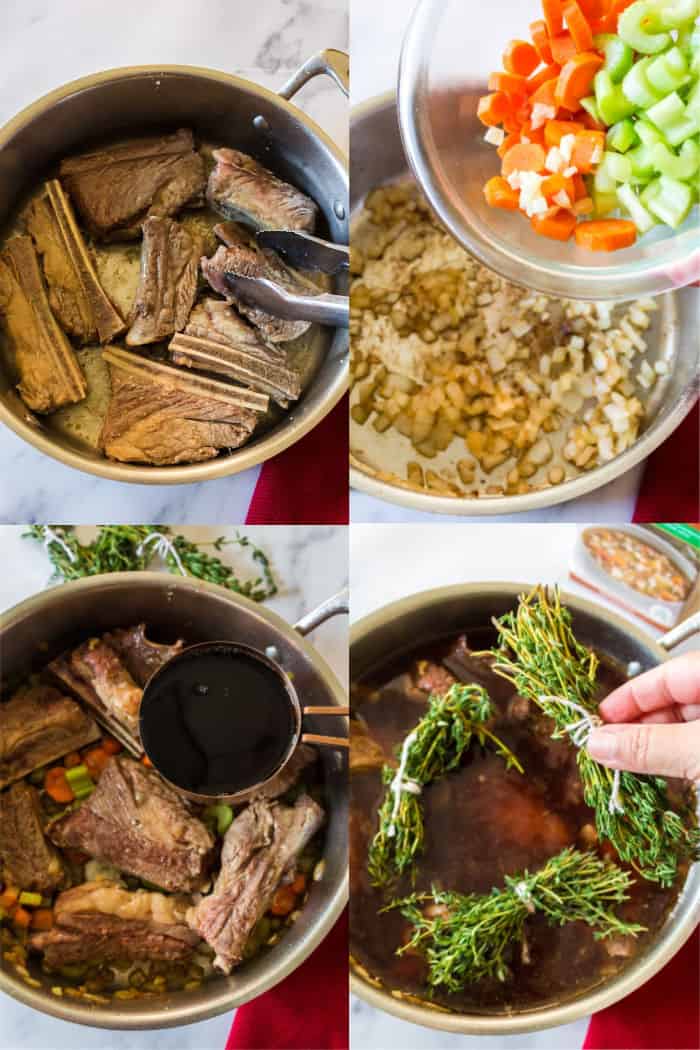 how to make braised short ribs