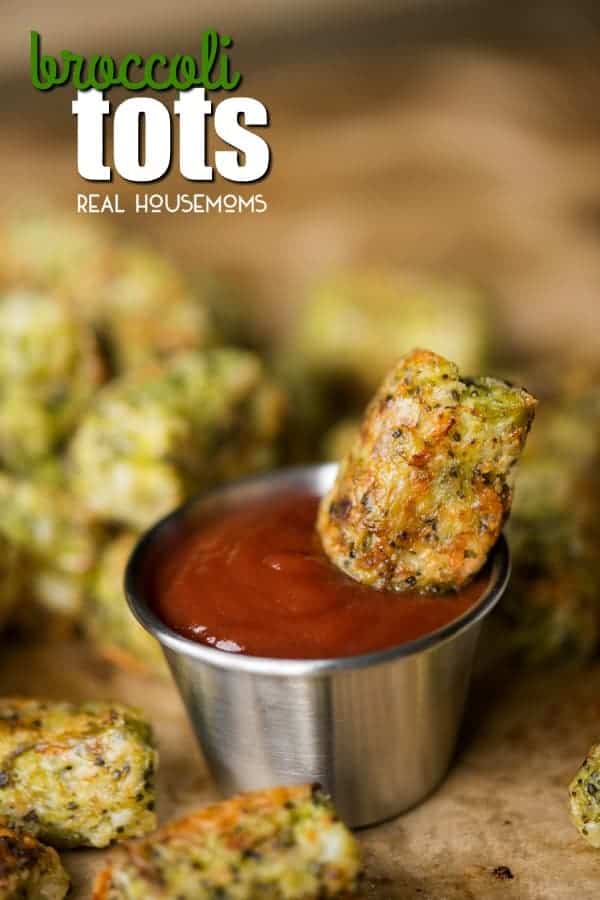 Since broccoli and cheese are one of life's great pairings, combine them into one low carb appetizer like these tasty Broccoli Tots!